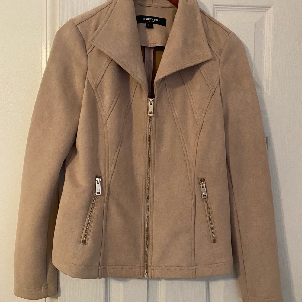 Kenneth Cole Suede-like Jacket